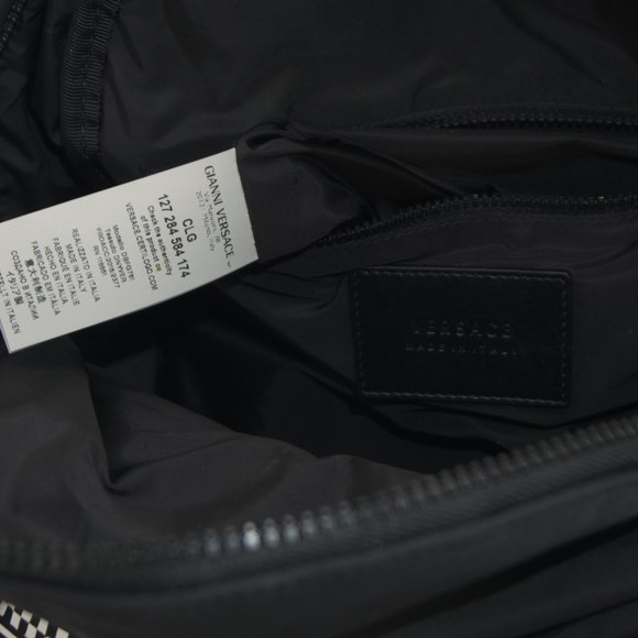 Versace Logo Nylon Backpack main image 8
